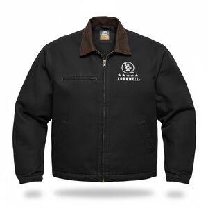 Bernie Cornwell Tools American Strong Heavyweight Jacket SZ XL Rip Proof Fleece